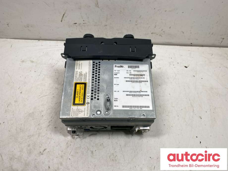 Multimedia display (MCU - Media Controller Unit) til Porsche Cayenne 2010-2017 (92A) (92A) (958 642 972 00|958 642 972  X|)