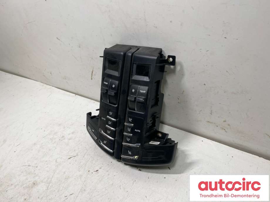 Varmeapparat betjening bak til Porsche Cayenne 2010-2017 (92A) (92A) (958 653 302 00|958 653 302 02|7P5 907 049 E)