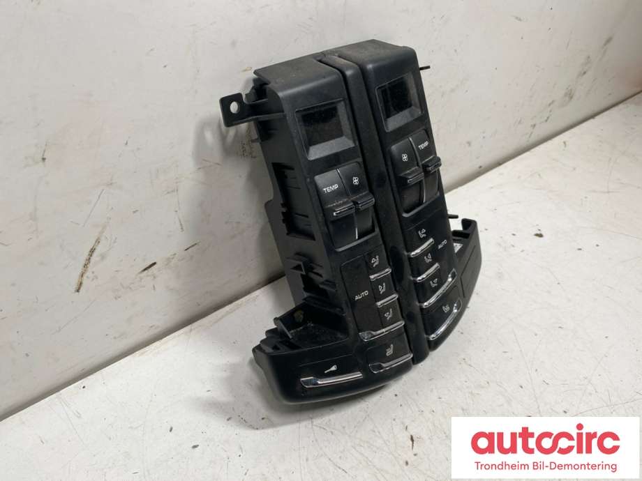Varmeapparat betjening bak til Porsche Cayenne 2010-2017 (92A) (92A) (958 653 302 00|958 653 302 02|7P5 907 049 E)