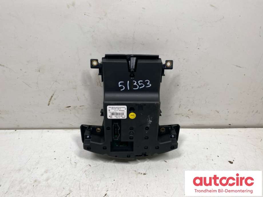Varmeapparat betjening bak til Porsche Cayenne 2010-2017 (92A) (92A) (958 653 302 00|958 653 302 02|7P5 907 049 E)