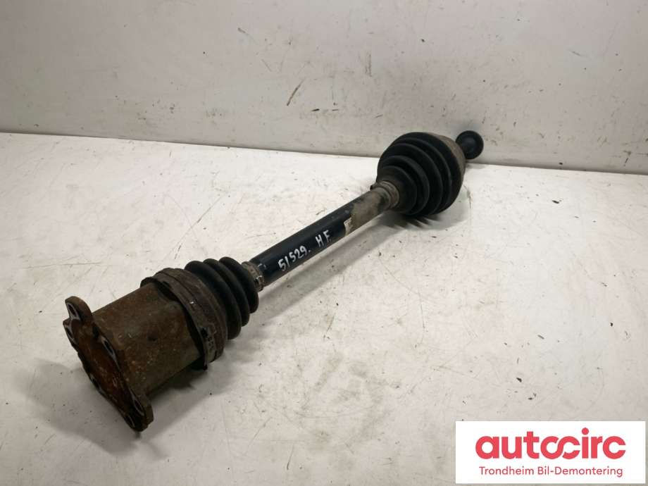 Drivaksel høyre foran, diesel/automat til Audi A6, Allroad 2006-2008 (Type II, Fase 1) (C6) (C6) (4F0407272J|4F0407452X|)