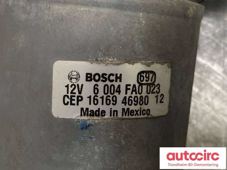 Viskermotor frontrute til BMW X3 2010-2017 (F25) (F25) (61 61 5 A3E DC5|)