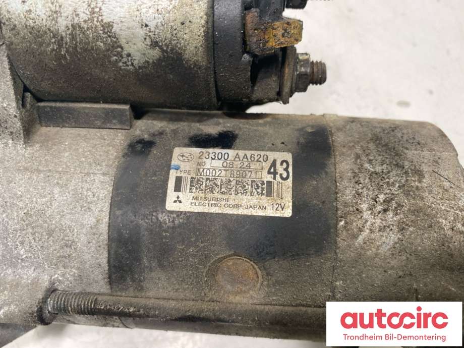 Starter diesel til Subaru Outback 2009-2014 (Type IV) (23300-AA620|M002T89071|23300AA620)