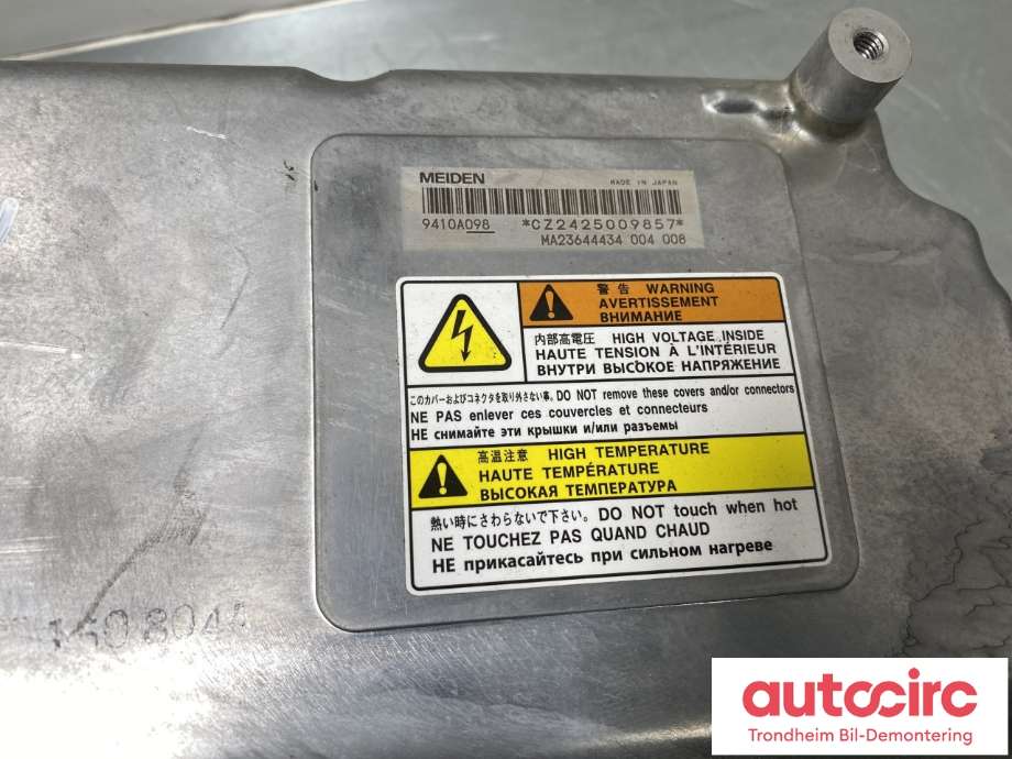 Inverter hybrid til Mitsubishi Outlander 2015-->> (Type III, Fase 2)  (BAK|9410A100|9410A098|)