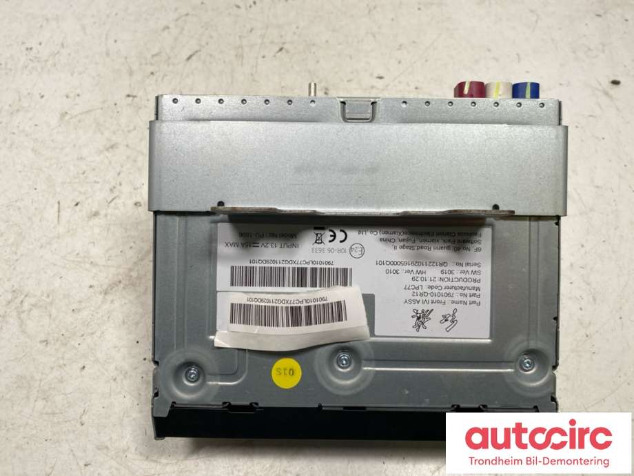 Bilstereo til Hongqi E-HS9 2022-->>  (7901010-QR12|)
