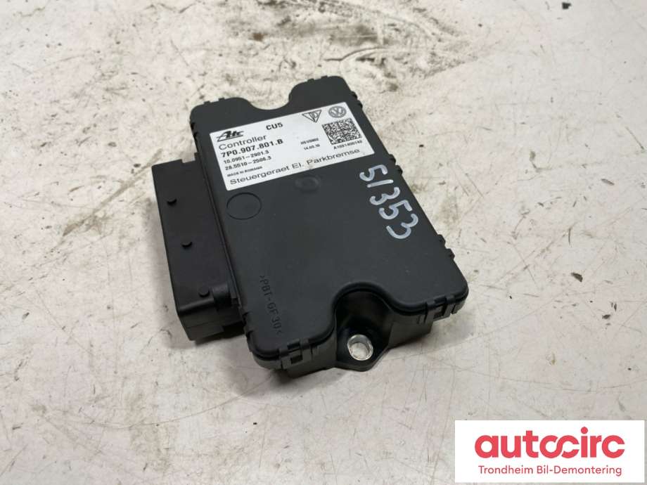 Styreenhet elektrisk parkbrems (EPB - Electric Parking Brake) til Porsche Cayenne 2010-2017 (92A) (92A) (958 618 109 00|958 618 109 02|7P0 907 801 B)
