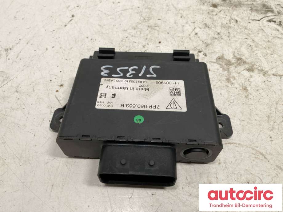 Styreenhet diverse til Porsche Cayenne 2010-2017 (92A) (92A) (7PP 959 663 B|7PP 959 663 F|)