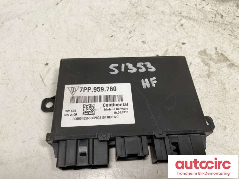 Styreenhet sete til Porsche Cayenne 2010-2017 (92A) (92A) (958 618 760 01|)