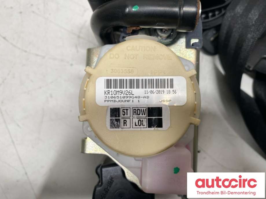 Sikkerhetsbelte foran høyre til Audi e-tron 2018-->>  (4KE857706A|4KE 857 706 A|4KE857706A V04| 4KE857706F V04|)