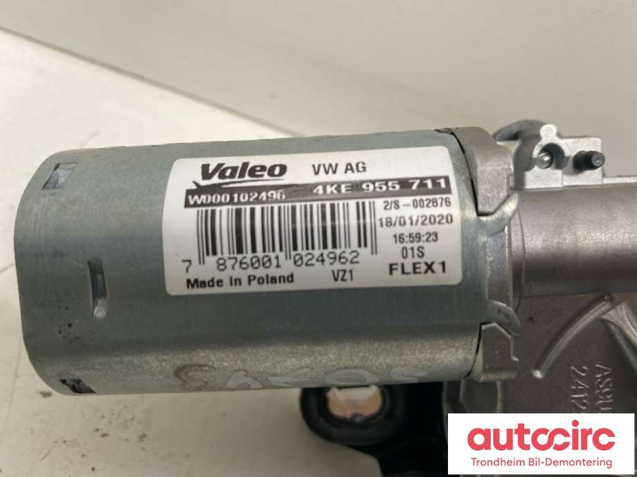 Viskermotor bakrute til Audi e-tron 2018-->> (VALEO|4KE 955 711|)