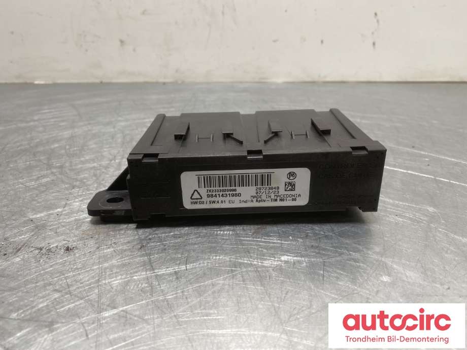 Styreenhet hengerfeste til Peugeot e-3008 2023-->>  (DELPHI|9841431980|)