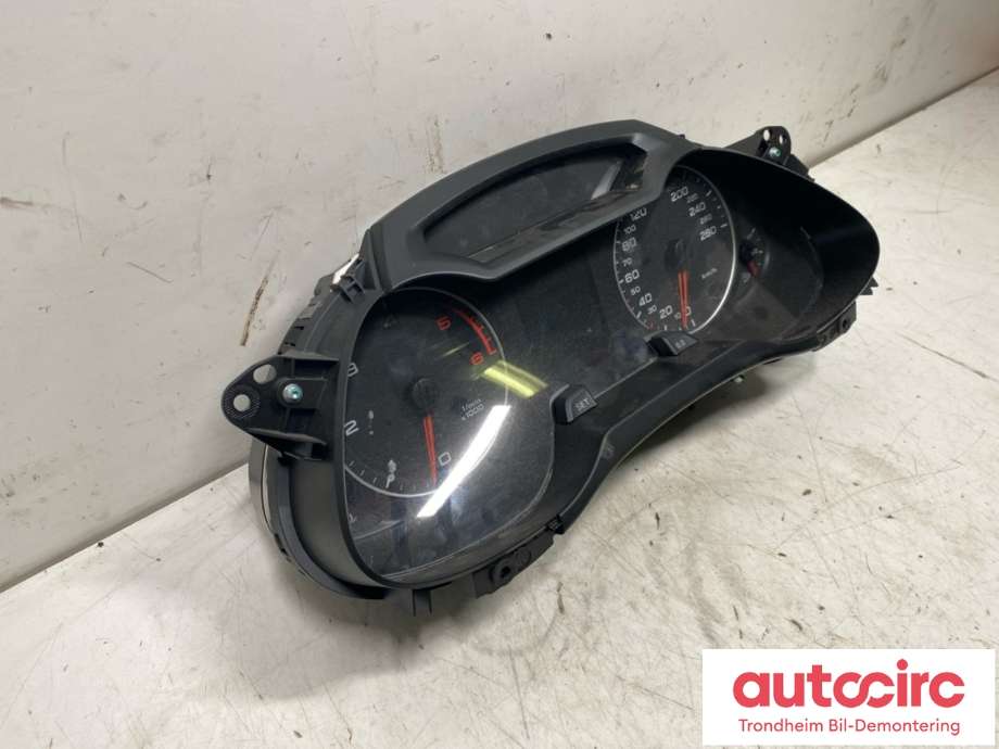 Instrumentpanel til Audi A4 2007-2014 (Type IV) (B8) (B8) (8K0 920 900 K|8K0 920 900 J|)