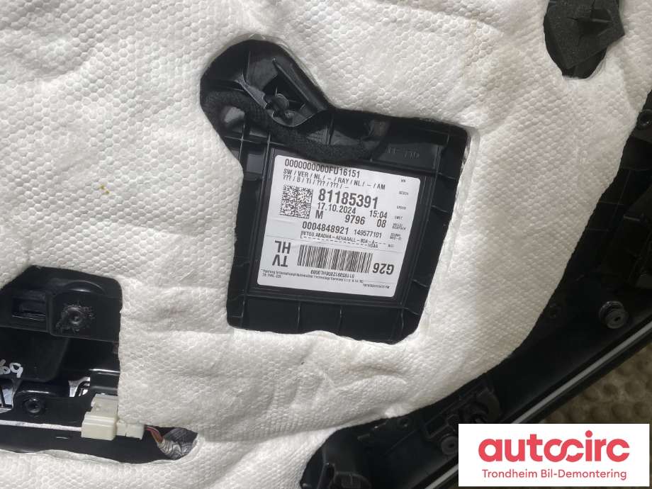Dørtrekk venstre til BMW i4 2021-->> (G26) (G26) (51425A42213|)