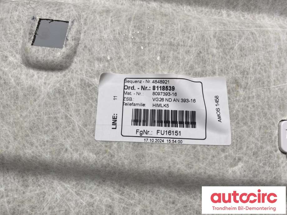 Taktrekk til BMW i4 2021-->> (G26) (G26) (41319625569|)