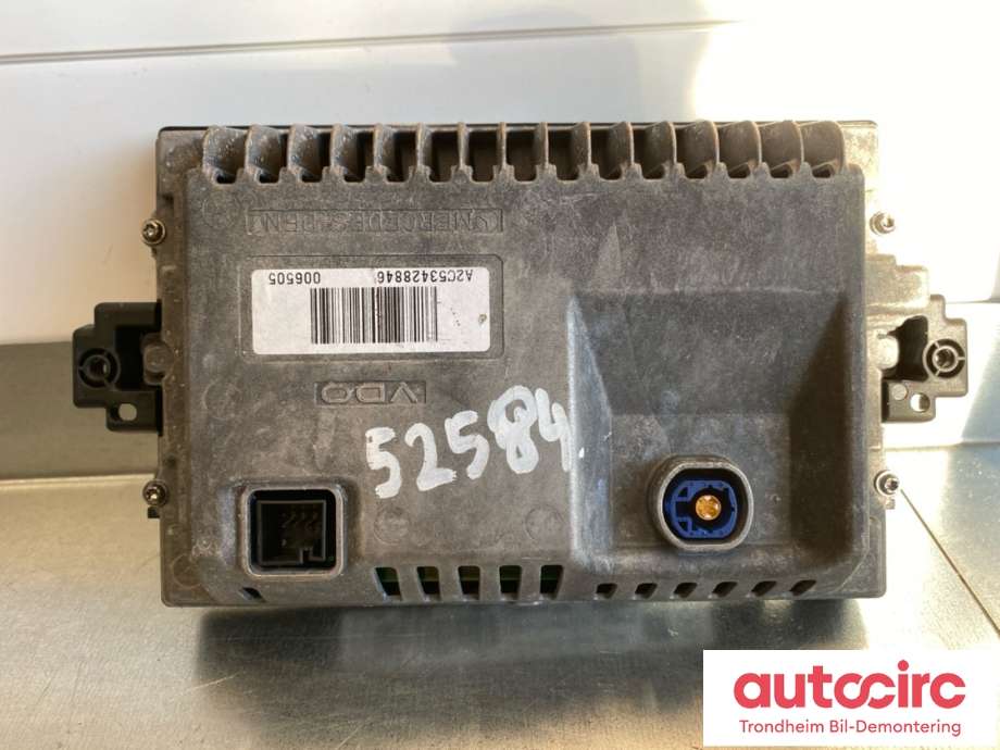 Bilstereo navigasjon skjerm til Mercedes C-Klasse 2011-2014 (Fase 2) (W204) (W204) (A1729012800|A1729004004|A 172 900 40 04 80)
