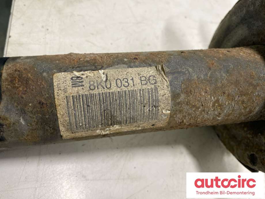 Fjærbein høyre foran til Audi A4 2007-2014 (Type IV) (B8) (B8) (8K0 413 031 CH|)