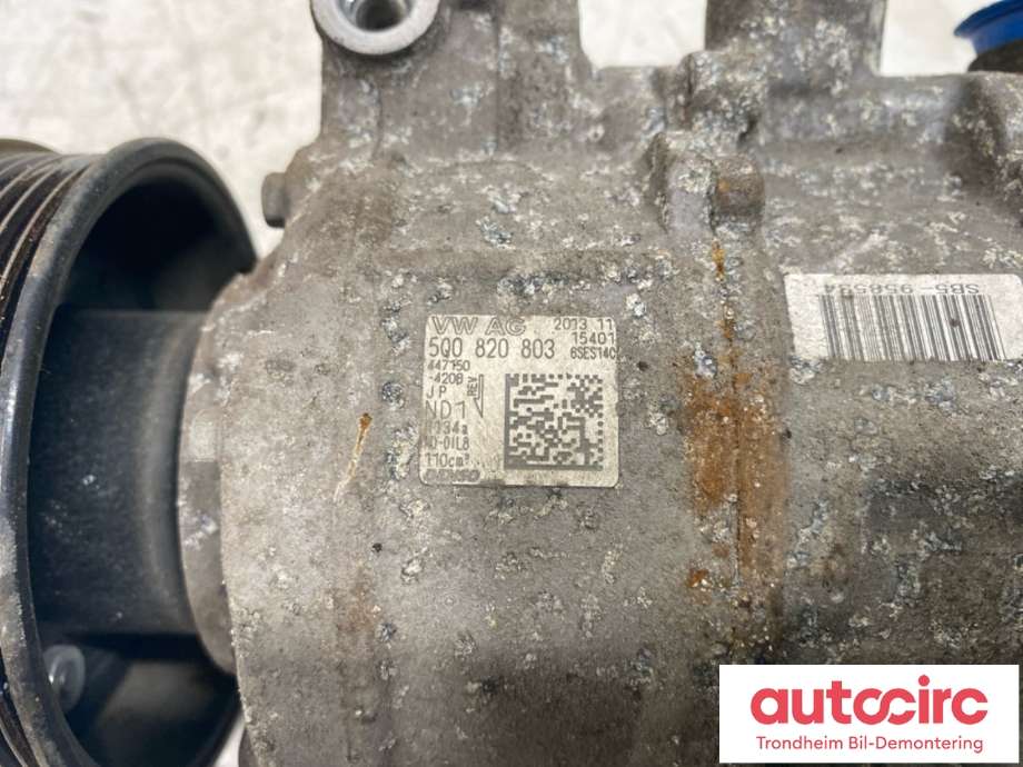 Aircondition kompressor til Audi A3 2012-2016 (Type III, Fase 1) (5Q0 820 803|)