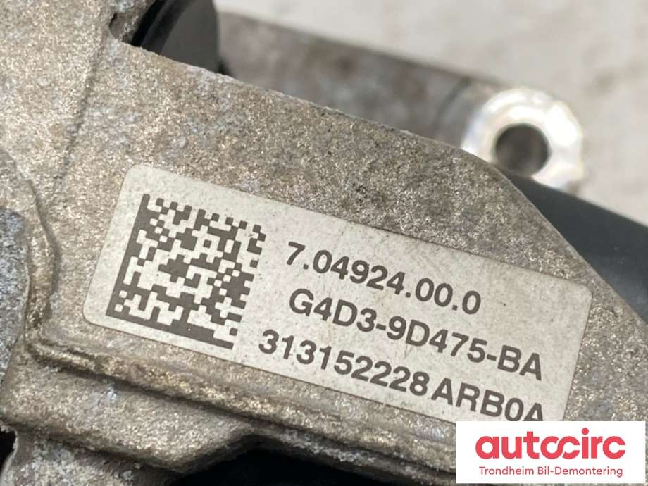 EGR-ventil til Land Rover Range Rover, Evoque 2011-2019 (Type I)  (LR073729|G4D39D475BC|G4D3-9D475-BA| LR110291)