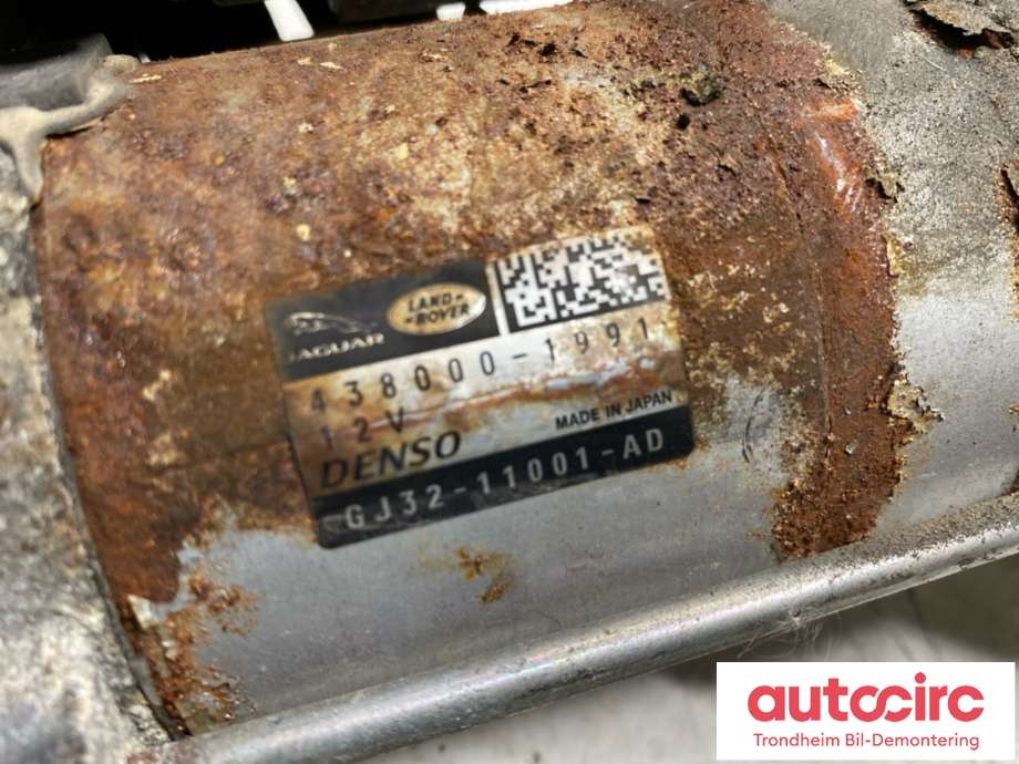 Starter diesel til Land Rover Range Rover, Evoque 2011-2019 (Type I)  (LR070686|GJ3211001AC|LR085507| GJ3211001AE)