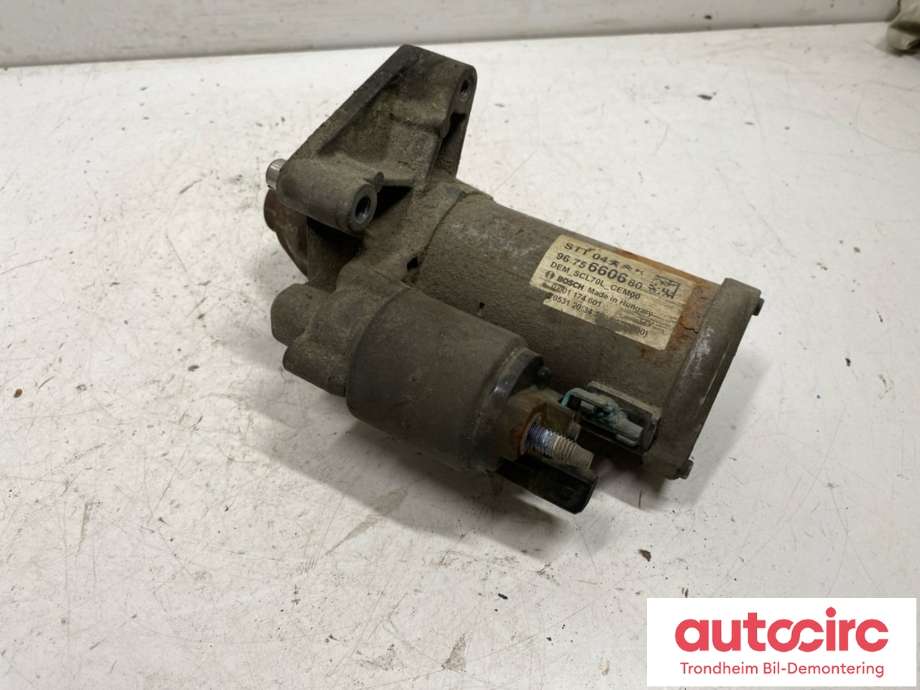 Starter diesel til Peugeot Partner 2015-2019 (Type II, Fase 2) (96 756 606 80|65 014 094 80|16 276 509 80)