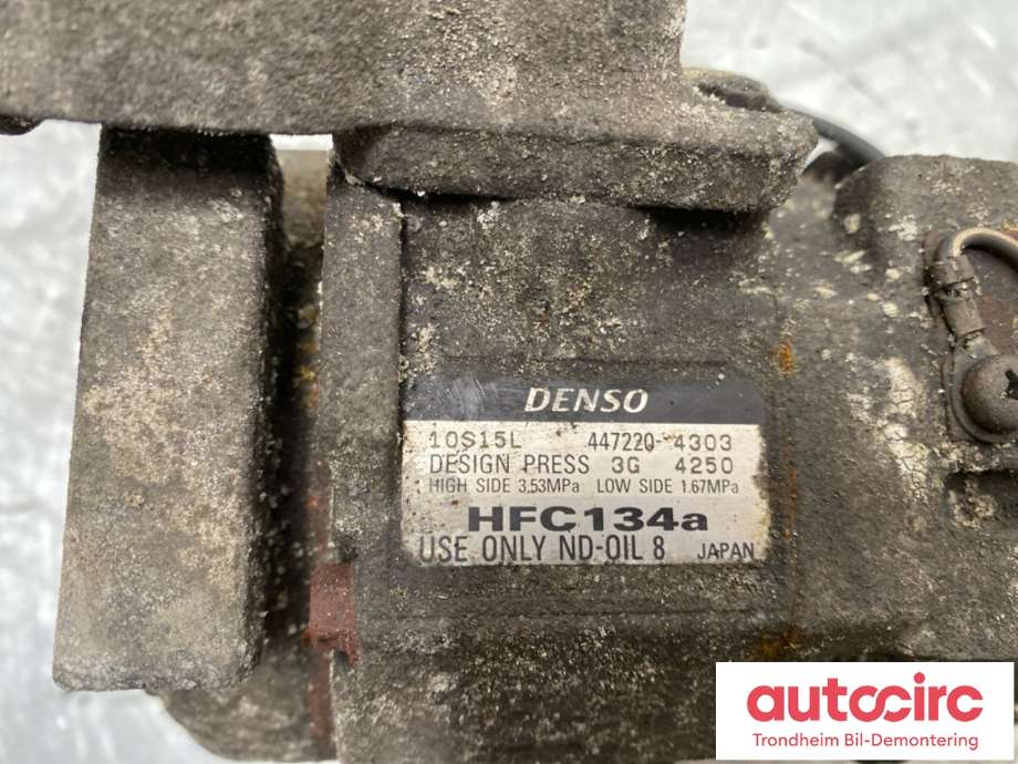 Aircondition kompressor til Toyota RAV4 2000-2006 (Type II)  (DENSO|447220-4303|8832042110|)