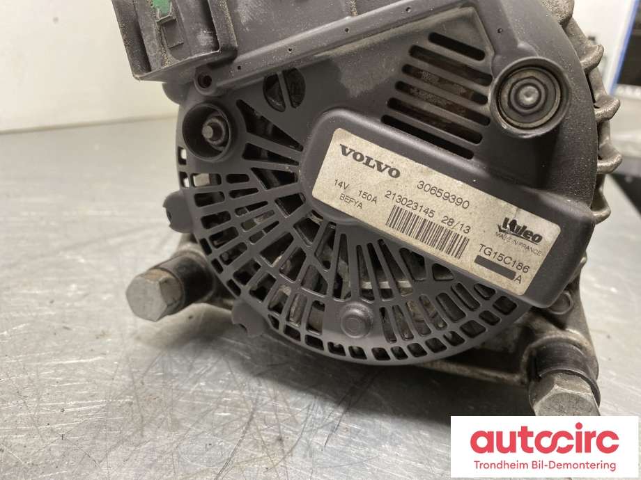 Dynamo diesel til Volvo V40 2012-2019  (VALEO|36012505|31419219|30659390)
