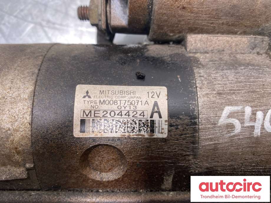Starter diesel til Mitsubishi Pajero 2000-2006 (Type III) (ME204424|)