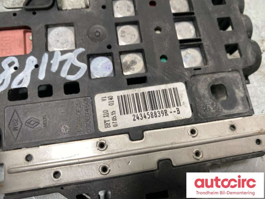 Styreenhet batteri til Renault Zoe 2013-2019 (Fase 1)  (243458839R|)