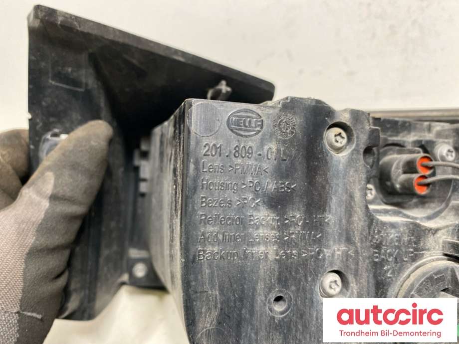 Baklykt venstre til Land Rover Range Rover, Evoque 2011-2019 (Type I) (LR072649|GJ3213405AB|GJ3213405AC| LR116199)