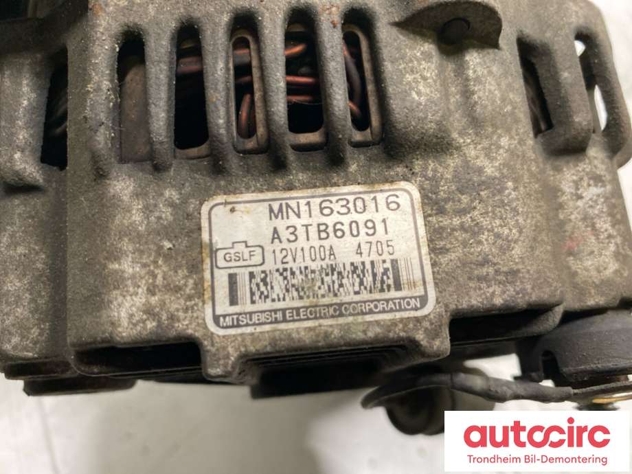 Dynamo til Mitsubishi Outlander 2003-2006 (Type I)  (MN163016|)