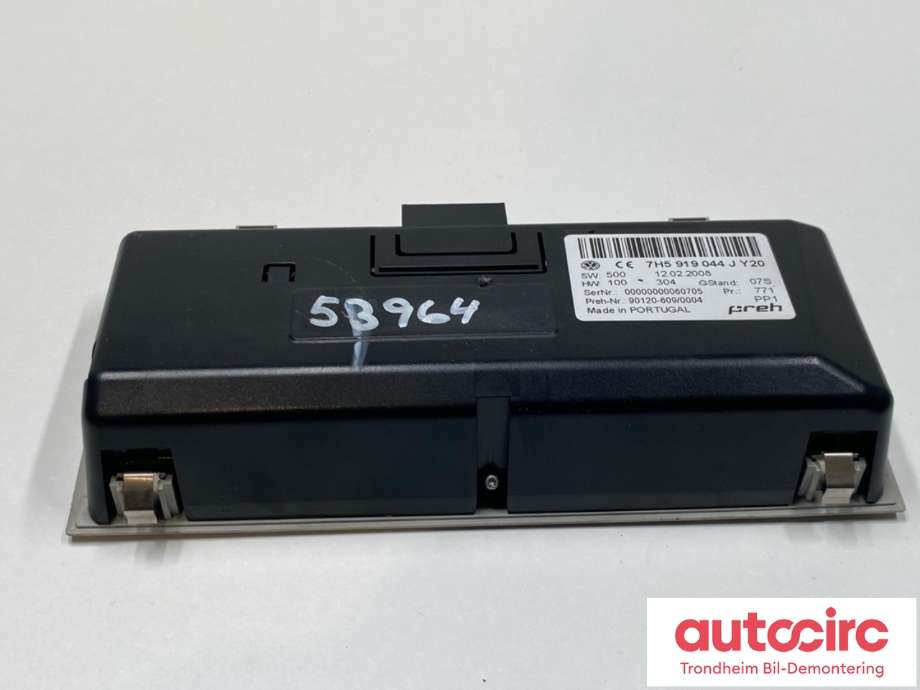 Instrument diverse til VW Transporter / Caravelle 2003-2009 (Fase 1) (T5) (T5) (7H5919044J|7H5 919 044 L|)
