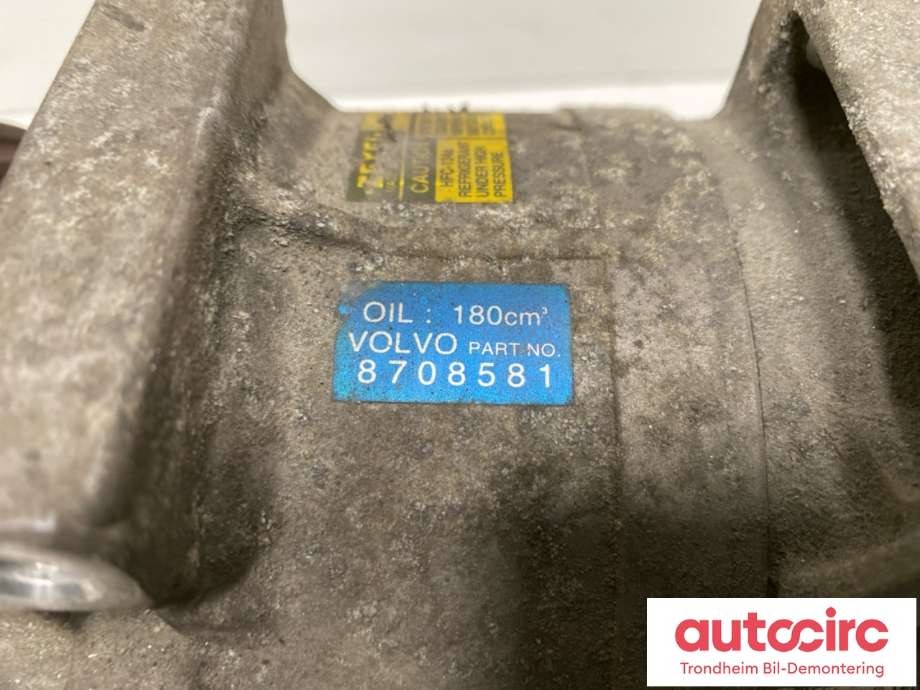 Aircondition kompressor til Volvo V70 2005-2007 (Type II, Fase 2)  (ZEXEL|30665339|36001066|)