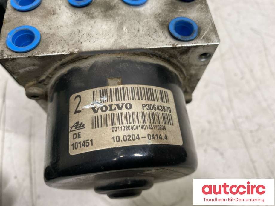 ABS sentral til Volvo V70 2005-2007 (Type II, Fase 2)  (ATE|30714952|30793491|30793453| 30714956|10.0204-0489.4| 10.0925-0411.3)