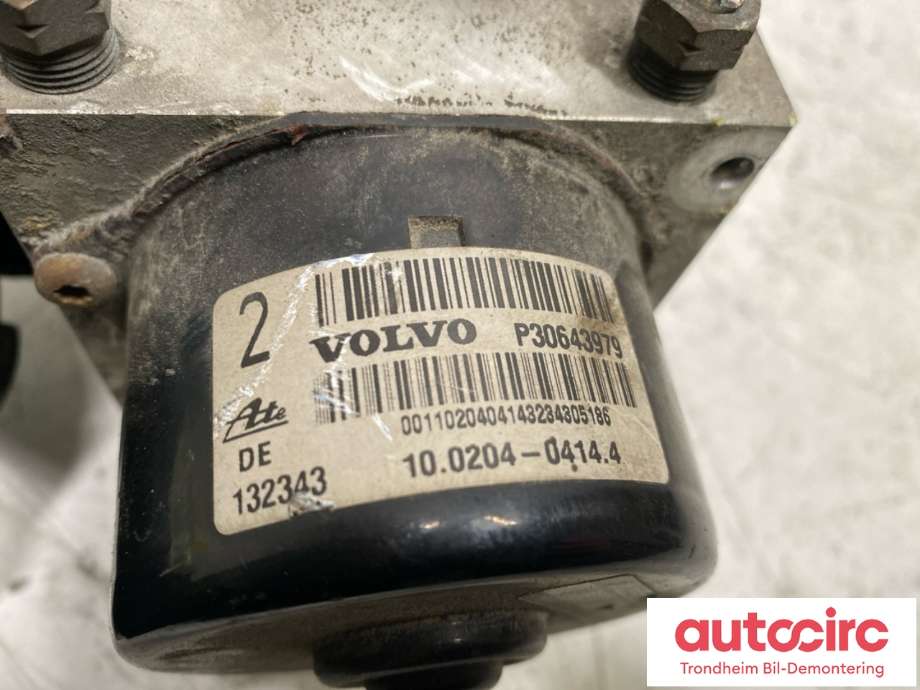 ABS sentral til Volvo XC70 2001-2004 (Type I, Fase 1)  (ATE|30714952|30793491|30793453| 30714956|10.0204-0489.4| 10.0925-0411.3)
