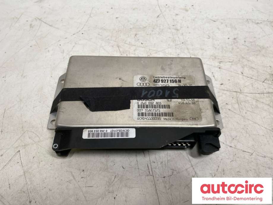 Styreenhet girkasse til Audi A6, Allroad 2000-2005 (Type I) (C5) (C5) (BOSCH|4Z7 927 156 H|0 260 002 805|)