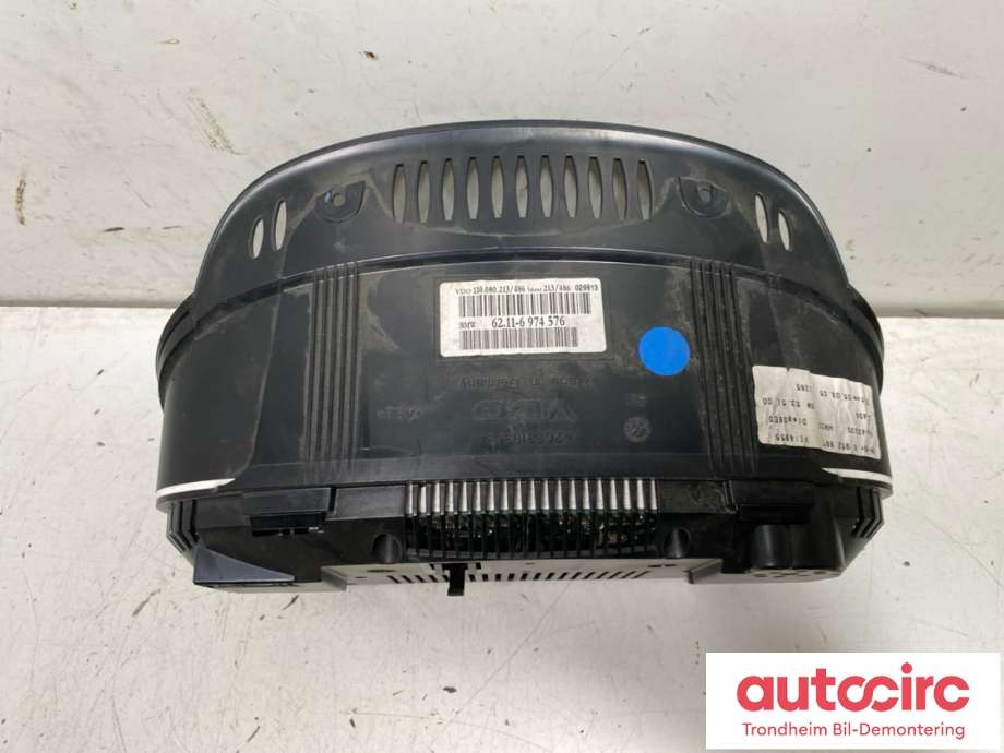 Instrumentpanel til BMW 5-Serie 2003-2010 (E60/E61) (E60/E61) (VDO|9168864|A2C53257079|62109194889| 52.11-6 974 576)