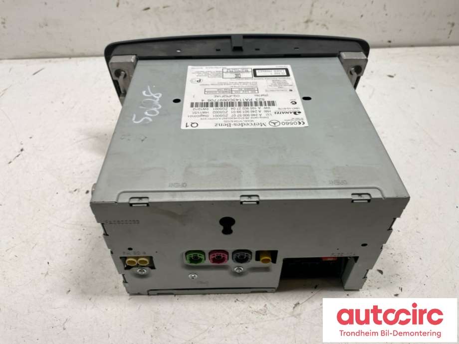 Bilstereo til Mercedes B-Klasse 2011-2018 (W246) (W246) (ANATEL|A 246 900 57 07|A 246 900 31 08|)