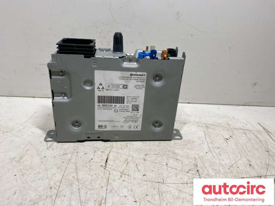 Bilstereo til Peugeot Expert 2016-->> (Type III) (9839633680|)