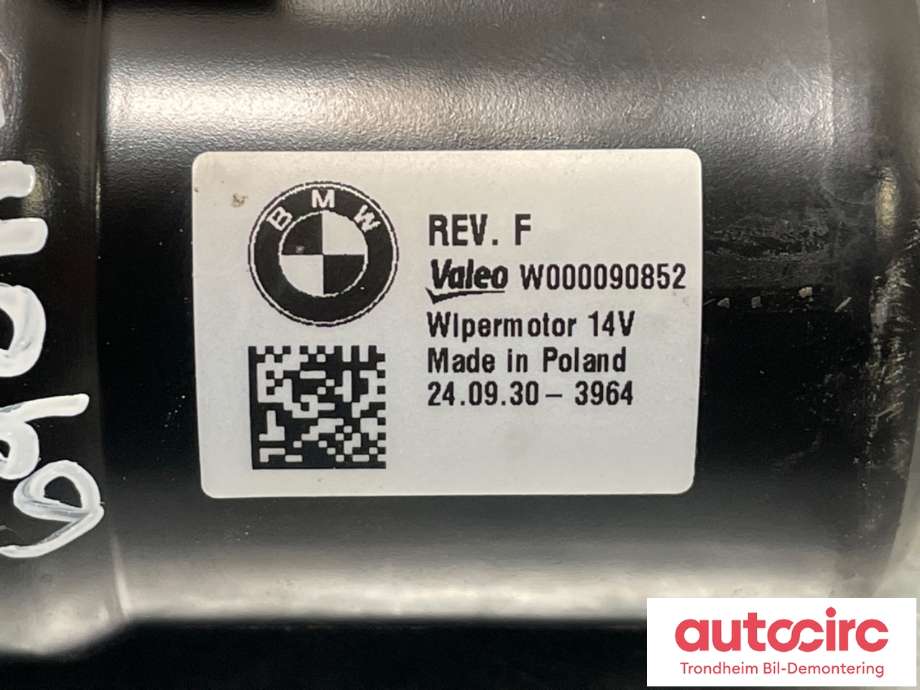 Viskermotor frontrute til BMW i4 2021-->> (G26) (G26) (7427901|61617427901|)