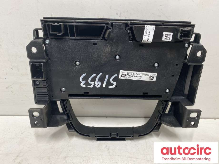 Bryter diverse til Opel Astra J 2010-2015  (13360091|)