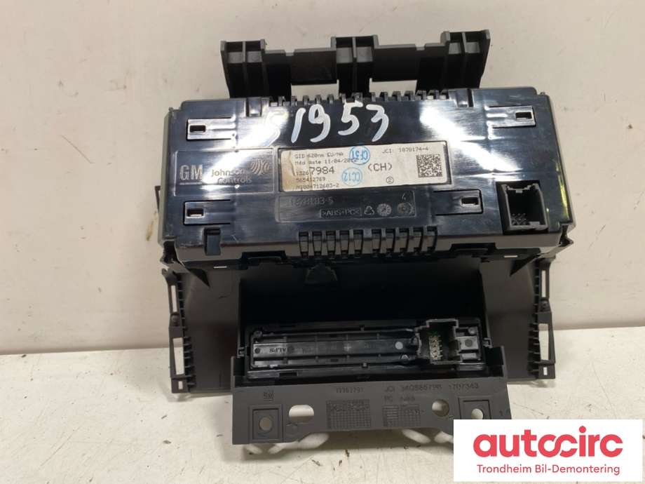 Instrument kjørecomputer til Opel Astra J 2010-2015  (13267984|)