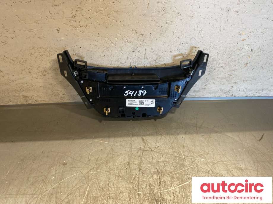Varmeapparat betjening til Opel Insignia A 2014-2017  (90802640|26202373|)