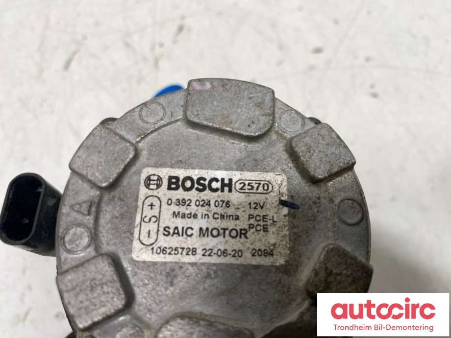 Sirkulasjonspumpe til MG ZS EV 2019-2021 (Type I, Fase 1) (BOSCH|10625728|0 392 024 076|)