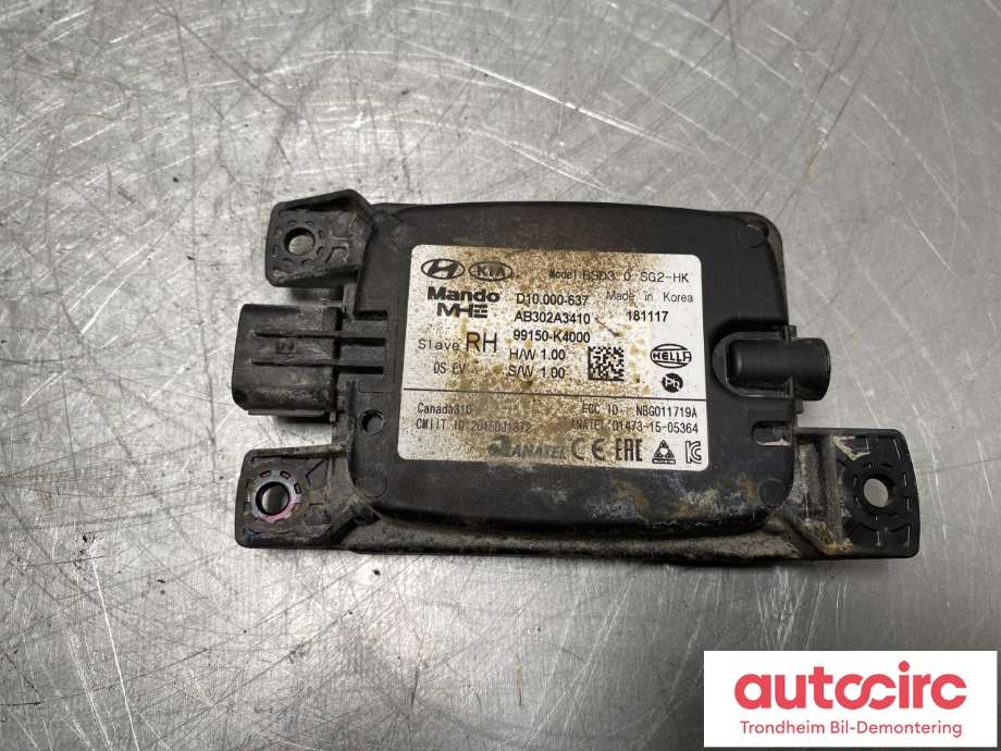 Sensor blindsone til Hyundai Kona 2017-2021 (Type I, Fase 1)  (H.B|99150K4000|)