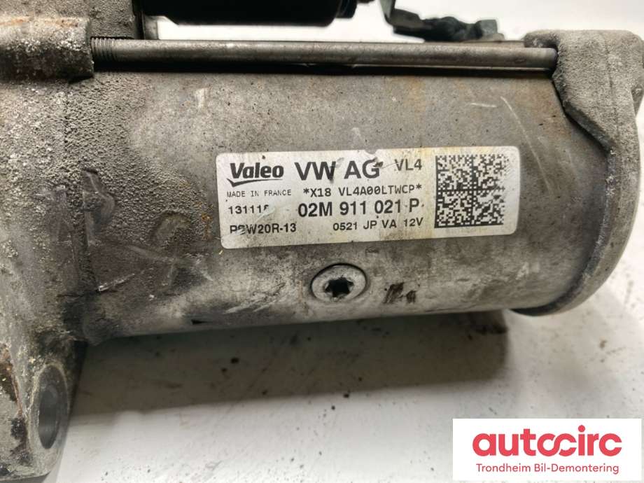 Starter diesel til VW Crafter 2016-->> (Type II)  (02M 911 021 P|65.26201-9002|)