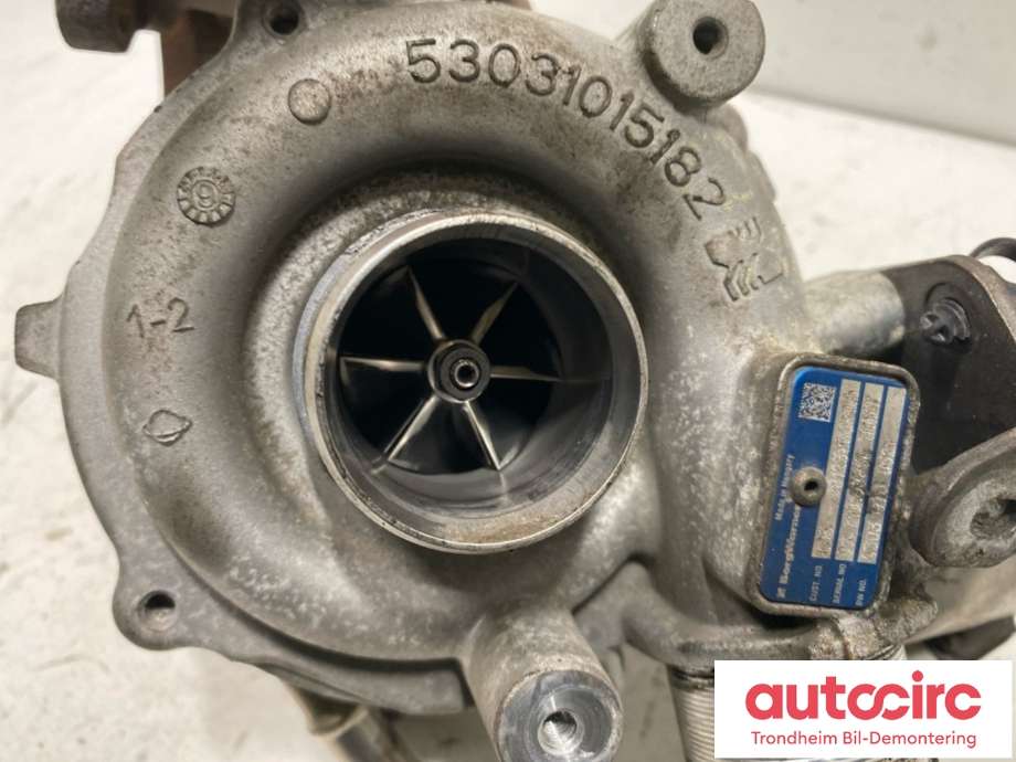 Turbo til Peugeot Boxer 2014-->> (Type III, Fase 2)  (BORG WARNER|98 123 860 80|)