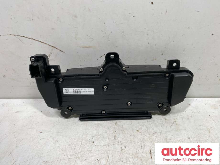 Bilstereo navigasjon betjeningspanel til Opel Insignia A 2009-2014 (GM / NAVI 600|20997887|)