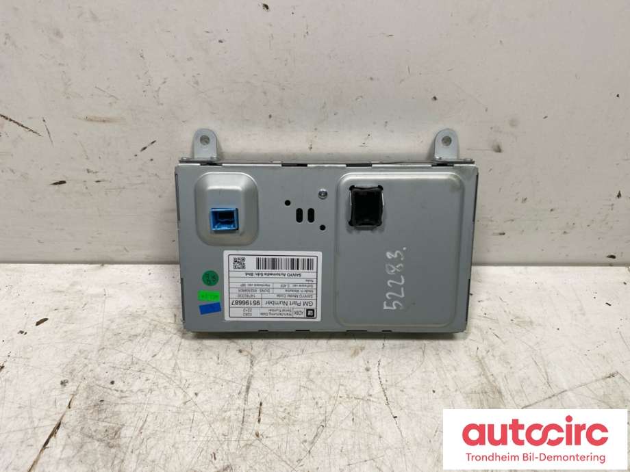 Bilstereo navigasjon skjerm til Opel Insignia A 2009-2014  (95196687|42507400|42452241)