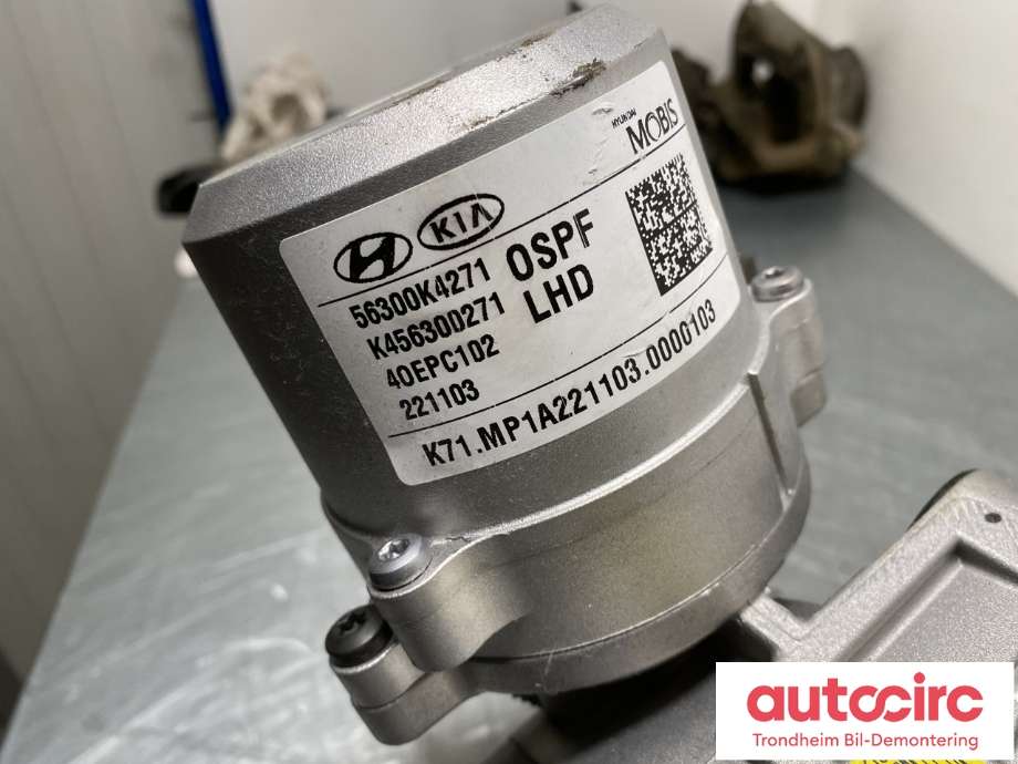 Rattaksel elektrisk servo til Hyundai Kona 2021-2023 (Type I, Fase 2)  (MOBIS|56300K4271|56310K4271|)