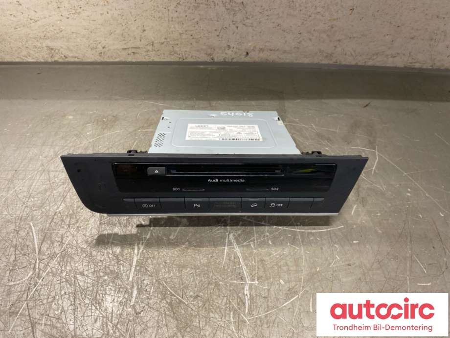 Bilstereo navigasjon til Audi A6, Allroad 2012-2014 (Type III, Fase 1) (C7) (C7) (4G0035182L|4G0035182LX|)
